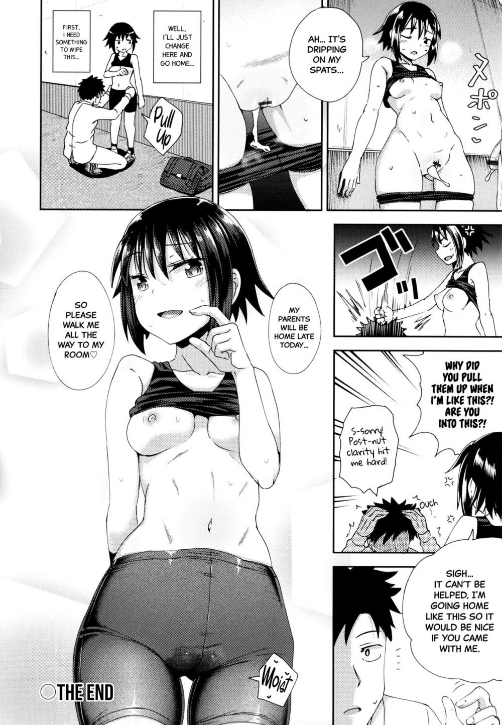 Hentai Manga Comic-My Kouhai gf and her Tight-Fitting Spats-Read-24